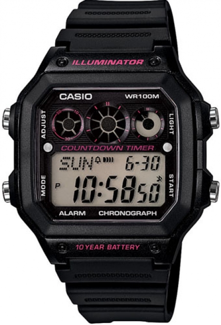 Часы Casio AE-1300WH-1A2VEF