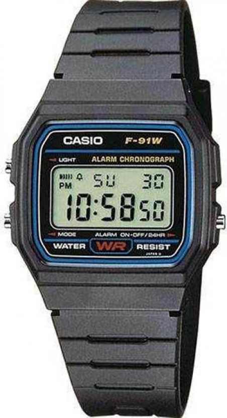 Часы Casio F-91W-1YER