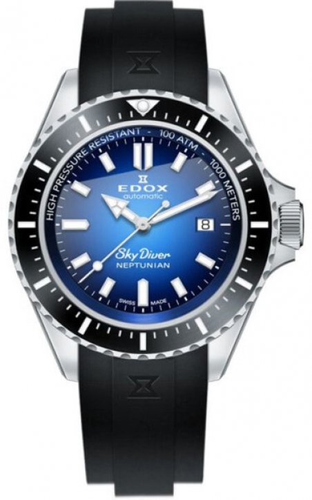 Часы EDOX 80120 3NCA BUIDN Skydiver Neptunian