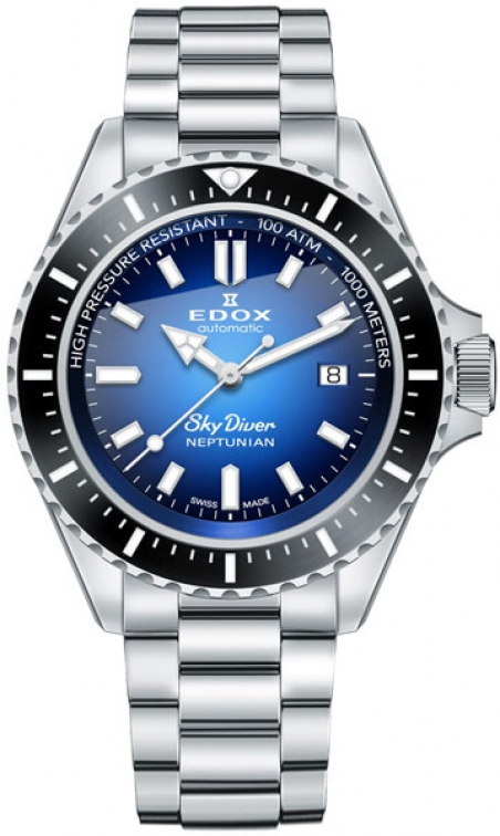 Часы EDOX 80120 3NM BUIDN Skydiver Neptunian