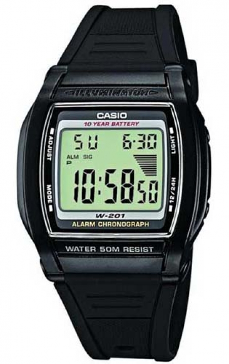 Часы Casio W-201-1AVEG