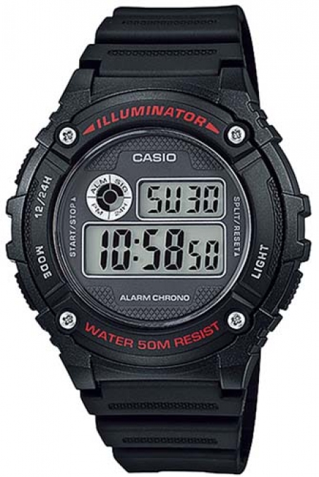 Часы Casio W-216H-1AVEF