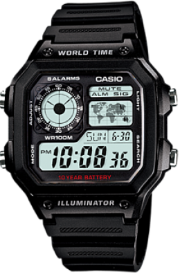 Часы Casio AE-1200WH-1AVEF