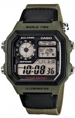 Часы CASIO AE-1200WHB-3BVDF
