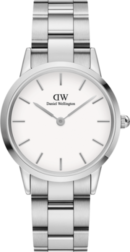 Годинник Daniel Wellington DW00100205 Iconic Link 32 Silver White