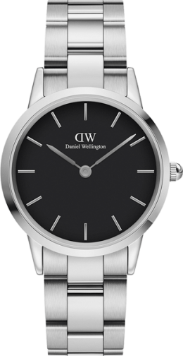 Часы Daniel Wellington DW00100206 Iconic Link 32 Silver Black