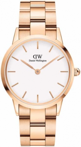 Часы Daniel Wellington DW00100209 Iconic Link 36mm Rose Gold