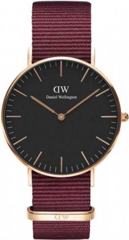 Часы Daniel Wellington DW00100273 Classic 36 Roselyn RG Black