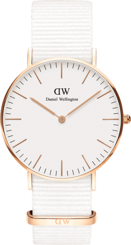 Часы Daniel Wellington DW00100309 Classic 36 Dover RG White