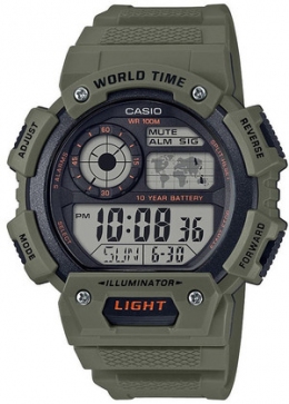 Часы Casio AE-1400WH-3AVEF